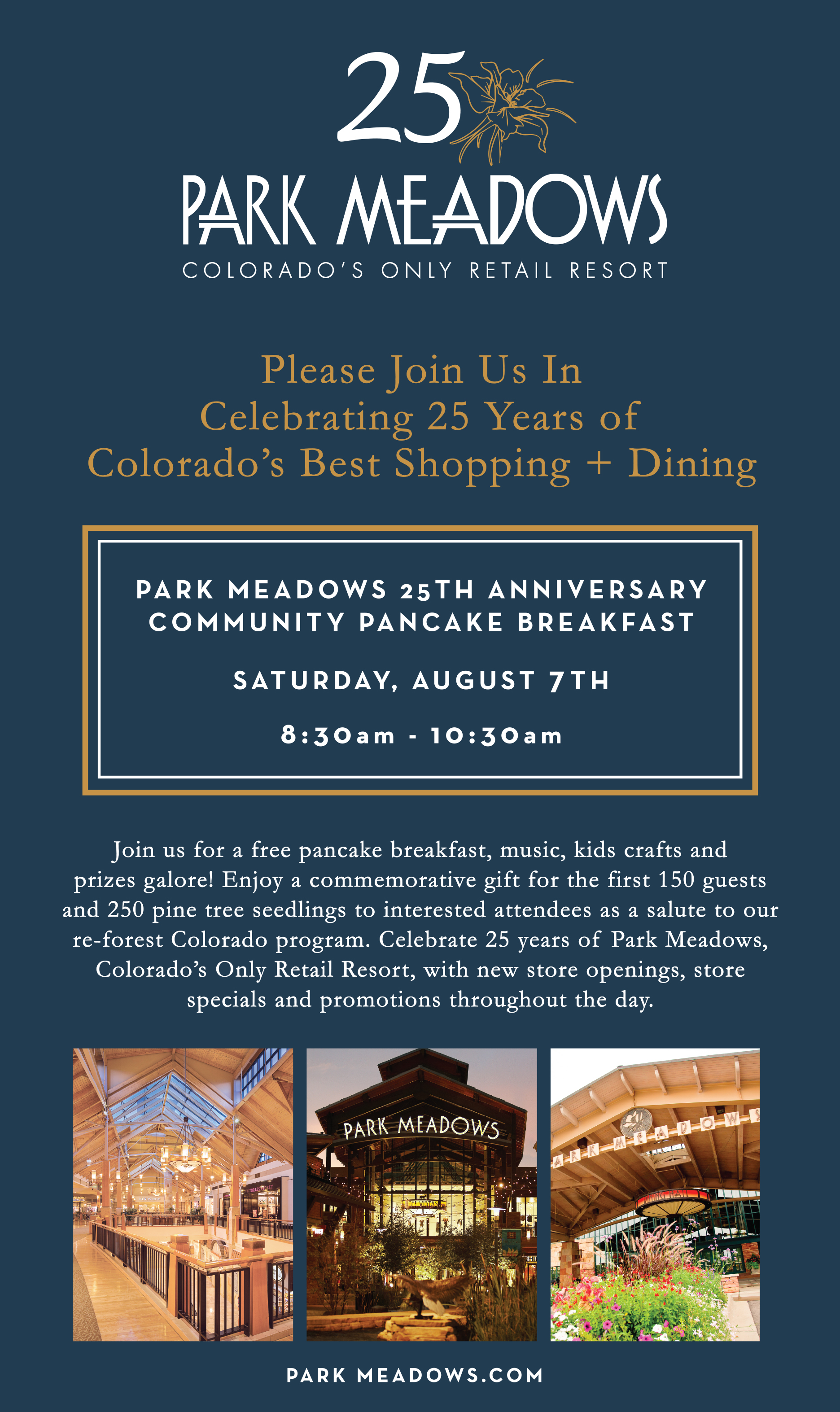 Park Meadows 20th Anniversary - Pancake Breakfast
